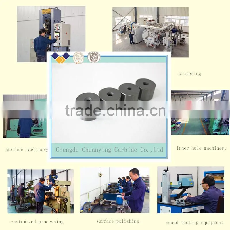 Tungsten carbide alloy grinding round bush manufacturer