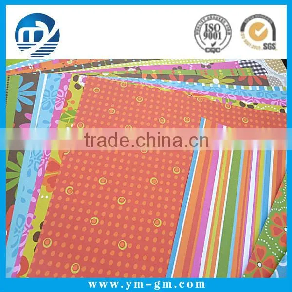 Custom Hand DIY paste album paper, Color Scrapbook Kit paper