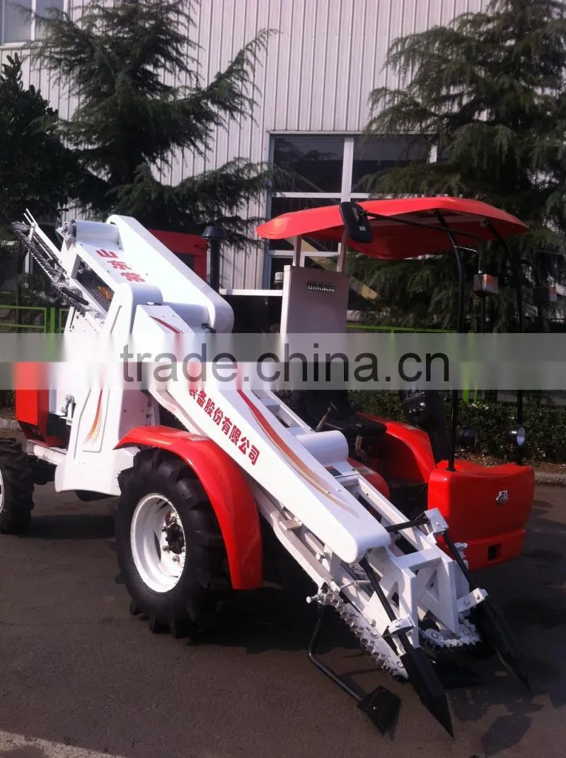 wheel type self procelling peanuts combined harvester machine