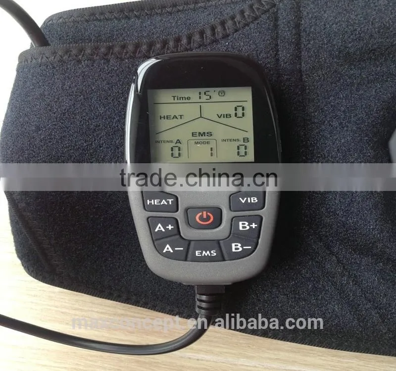 vibration massage belt with heat ems function