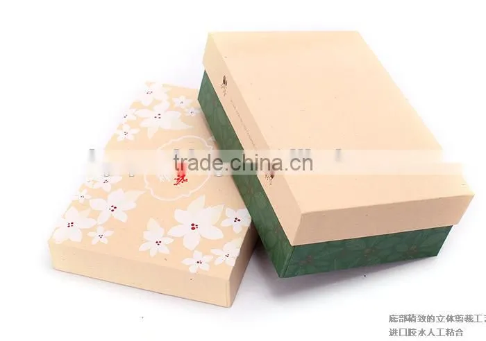 High quality garment packaging box cardboard retail paper box