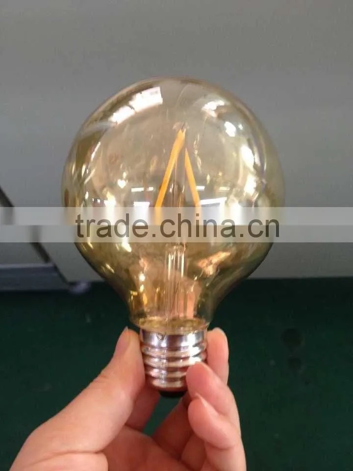 ETL E26 8W 10W 6W LED LIGHTING BULB LIGH AMBER GLASS/CLEAR EDISON STYLE