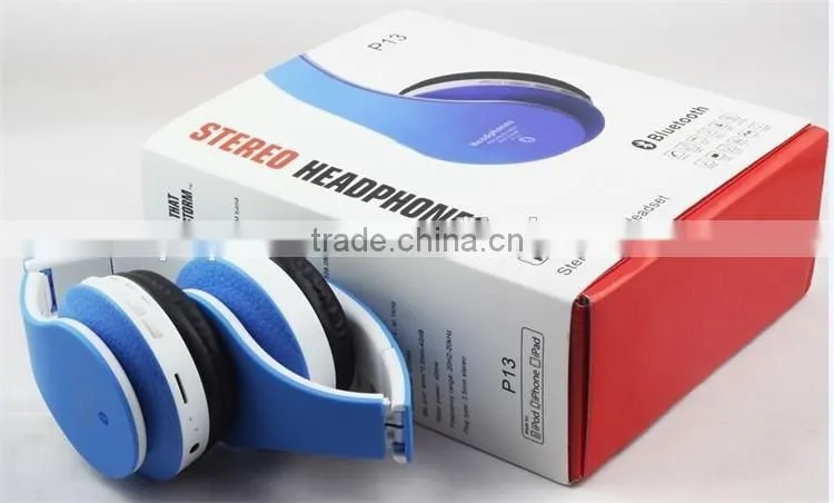 Cheapest Foldable Handfree MP3 Bluetooth Stereo Headset for Mobile Phone
