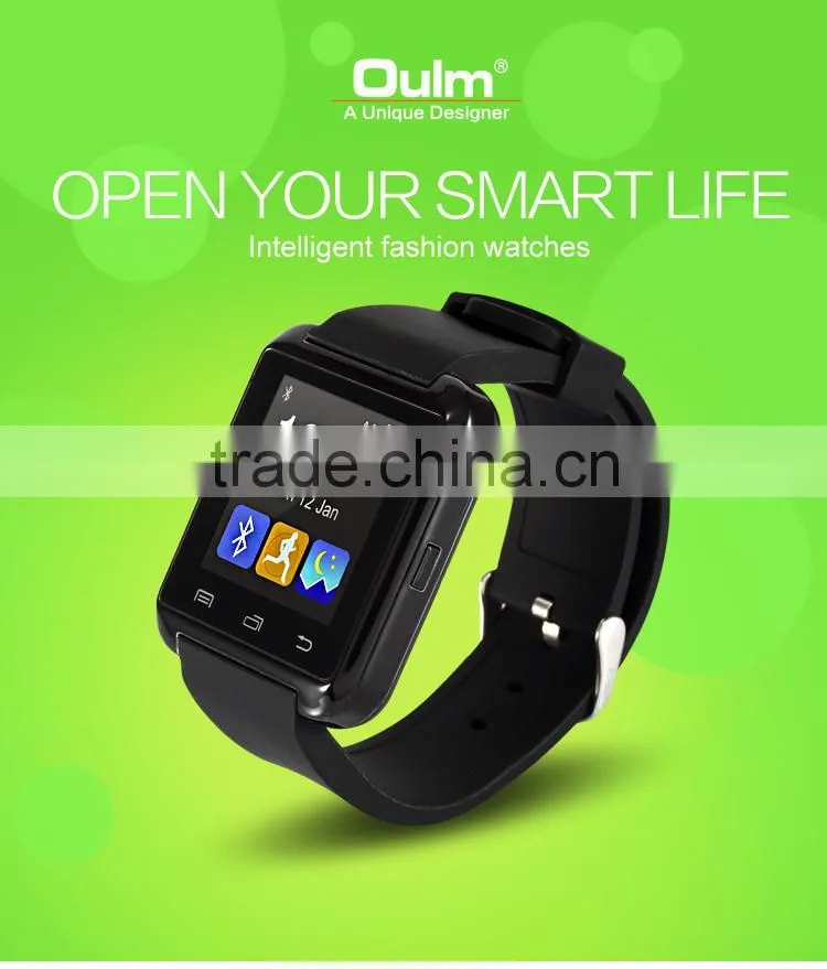2015 OEM factory latest wrist watch mobile phone