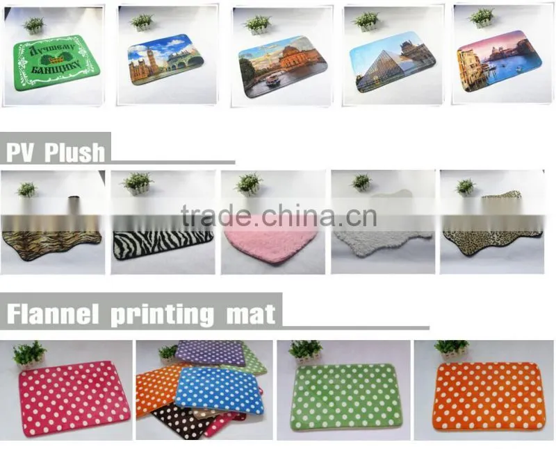 PVC anti-slip exhibition carpet door floor foot mat rug