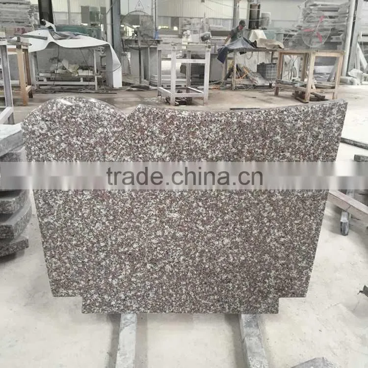 cheap G664 granite headstone design