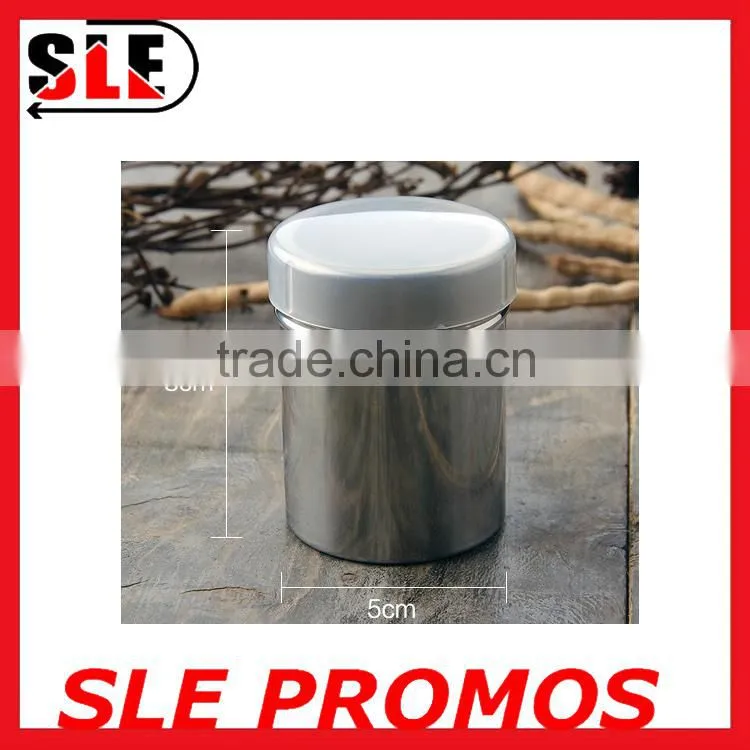 Custom Logo High Quality Wholesale Stainless Steel Spice Jar,Hot Promotion Factory Manufacture Salt Pepper Bottle Seasoning Box