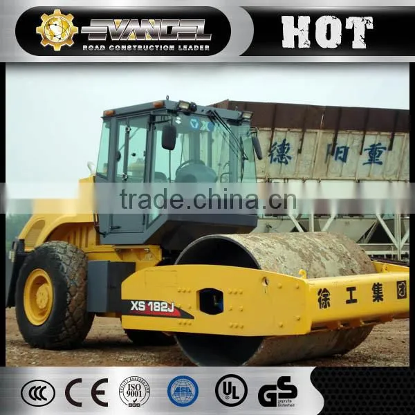 Best price for XCMG vibrating road roller XS182J manual road roller capacity 18ton