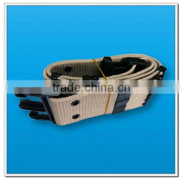 57mm pp military belt with plastic buckle,adjustable belts.custom web belts