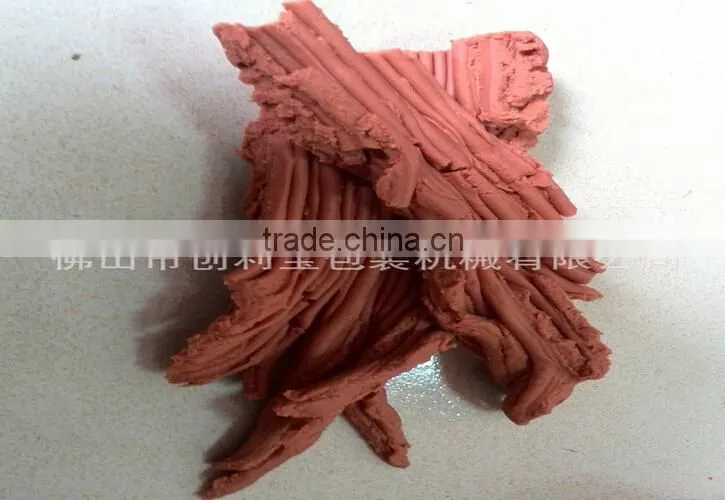 Automatic Polymer Clay Play Dough Extruder Plasticene Packing Machine