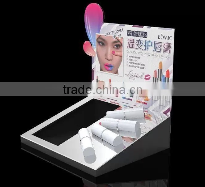 2015 best selling counter cosmetic display rack