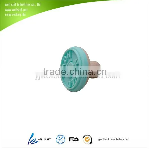 High temperature colourful silicone rubber basting brushes