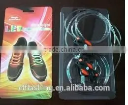 2014 led Shoelace super brightness and colorful led shoelace