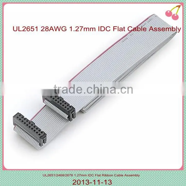 14 pin flat ribbon cable, 26awg flat ribbon cable, flat ribbon cable electrical flat cable for computer