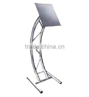 Aluminum furniture standard truss lectern , music truss stand
