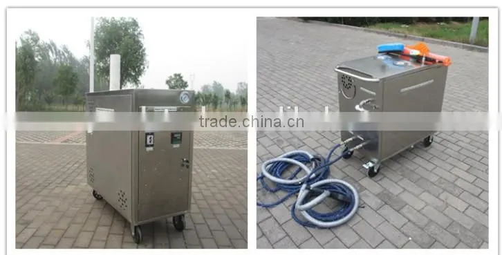 Industrial steam cleaner, hot steam pressure washer