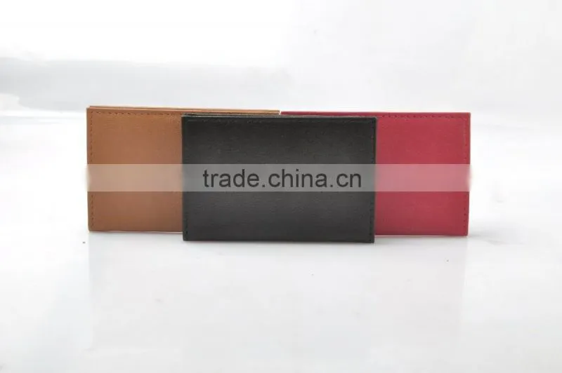 name badge leather badge rfid holder leather wallet