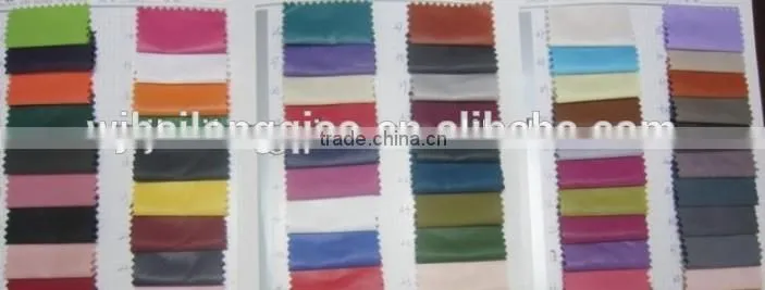 Factory wholesales 2014 textile newly design polyester fabric taffeta bright for garment, lining, suit, jacket and proof coat