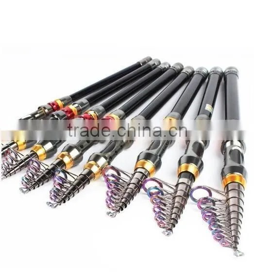 Portable Carbon Fiber Telescopic Fishing Rod Retractable Travel Spinning Fishing Pole ,Saltwater Boat Sea Rod