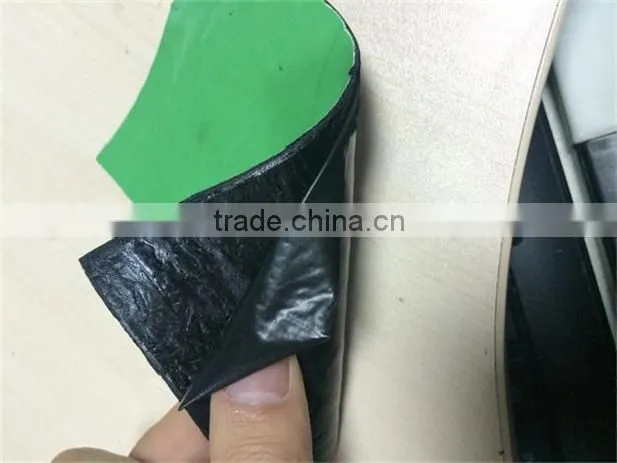 CE listed Self adhesive bitumen waterproof membrane/ HDPE sheet / Roofing felt/ Roof material