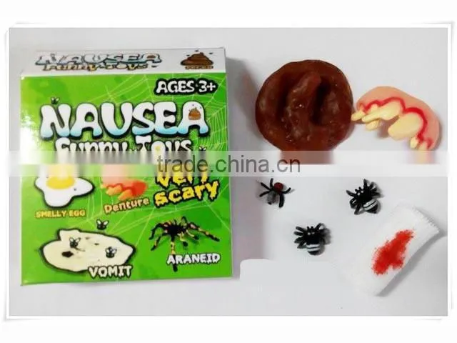 kids TPR sticky shit for joking set,funny toys