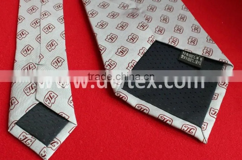 Polyester printed mens tie