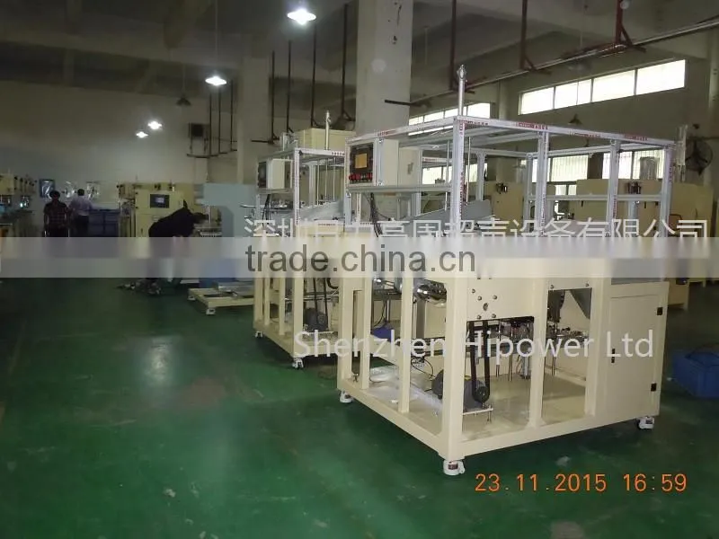 Automatic edge curling machine for pvc cylinder , tube