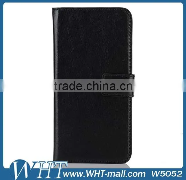 Top Selling Stand Leather Wallet Cover Case for HTC One 2 M8, for HTC One 2 M8 Case Cover