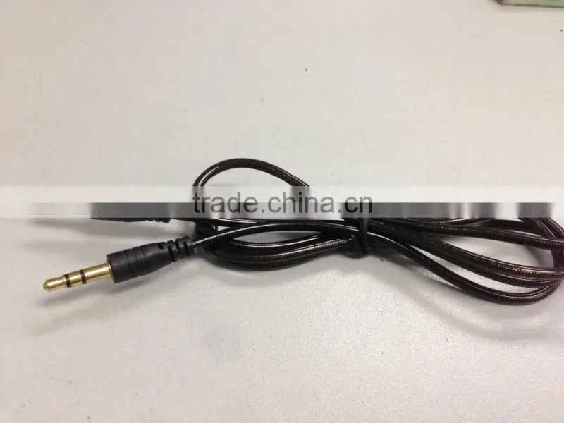 Male-Male 3.5mm to 3.5mm with stereo plug audio jack audio cable