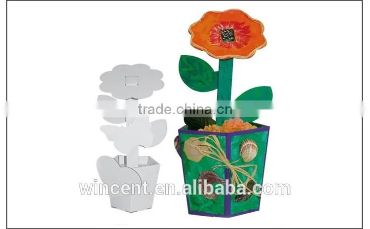 Kids DIY Educational Self Assemble Toys Cardboard Puzzle