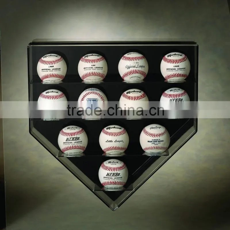 small clear plexglass Acrylic Baseball storage Display Box