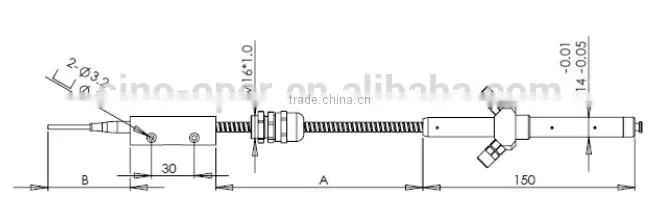 Laser Scanner MQCS High Power Collimator stable LONG LIFESPAN