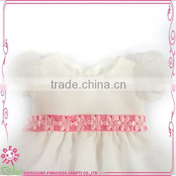 OEM white 18 inch doll dress for sale