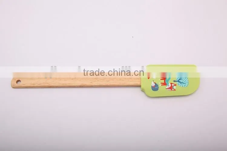 Good Cook tool ,Silicone Spatulas with wood Handles