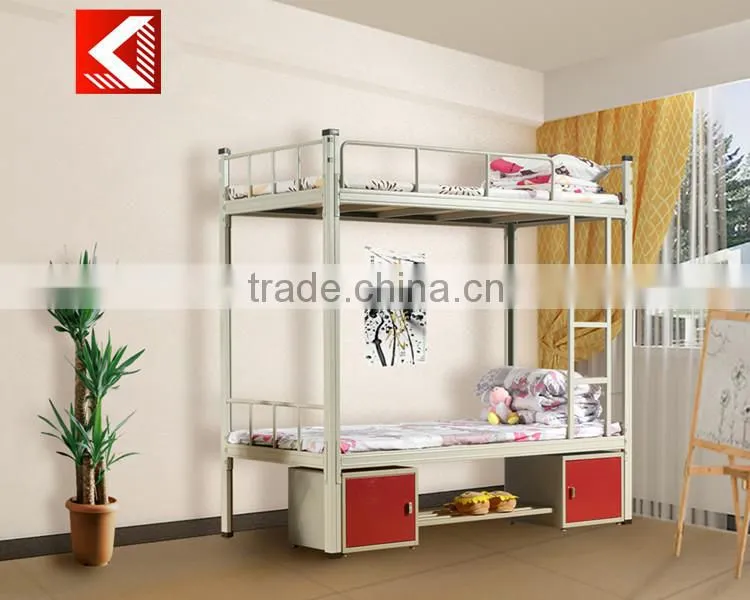 High Quality ordinary divided metal bunk bed with cheap price China supplier steel bunk bed new design metal bunk bed prices