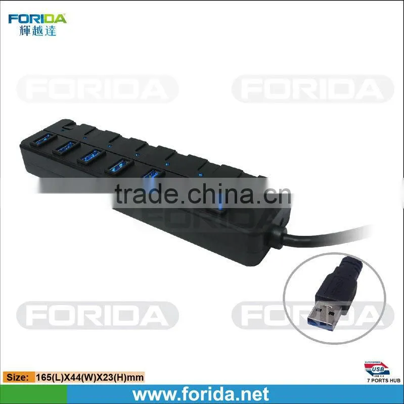 Hot Selling Usb 3.0 Hub 7 Port
