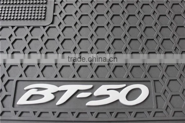 for Mazda BT-50 Four Door Pickup Truck Floor Mats - Liners - 2012-2015 - Four (4) Piece Set