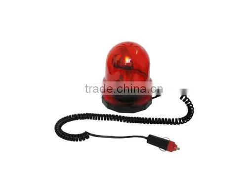 12v 24v Red Magnetic Base Motorcycle Emergency Strobe Warning Beacon Light
