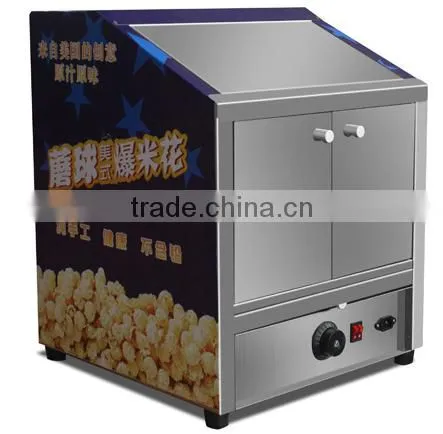 supermaket cinema popcorn warmer display .snack equipment popcorn showcase