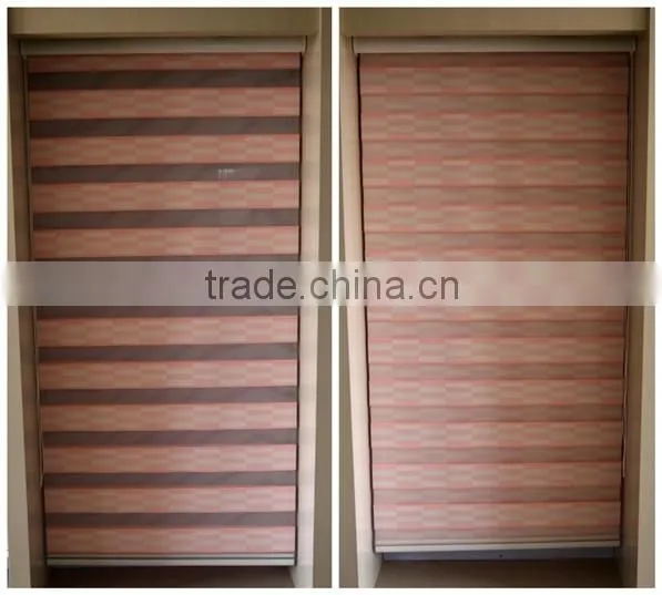 China supplier rainbow colored window blinds zebra blinds