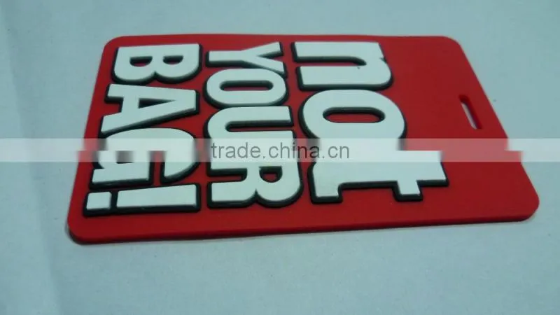 excellent quality promotional plastic waterproof luggage tag id card holder