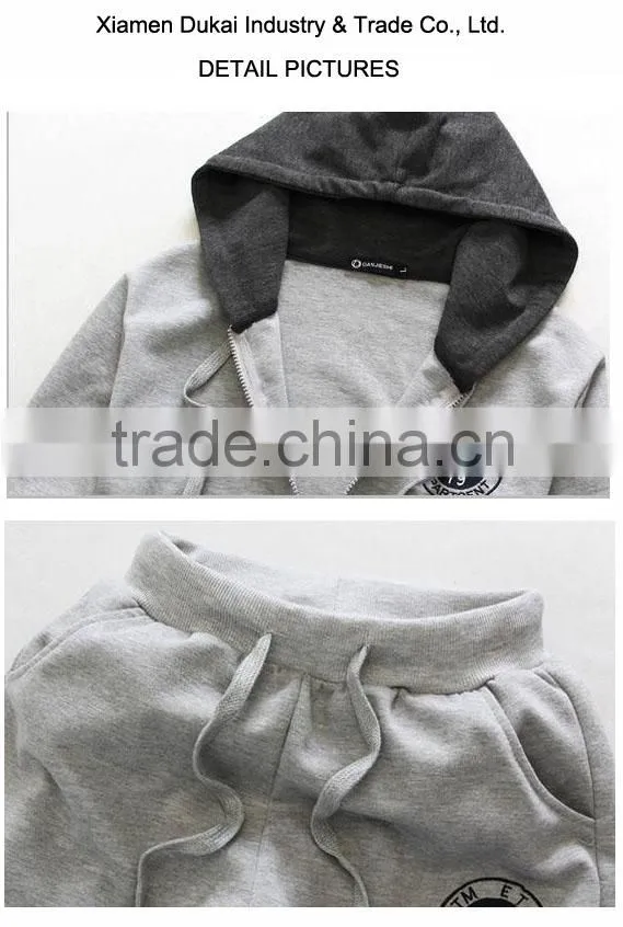 Men's knit tracksuit, men's knitted sportswear, men's terry hoodie and pants set