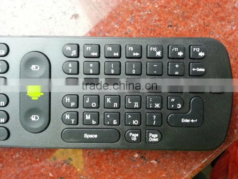 mini wireless keyboard for smart tv with English or Russian language