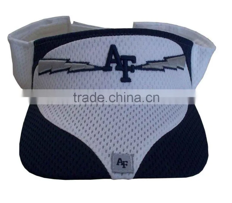 high quality custom design mesh visor cap,custom sunvisor cap