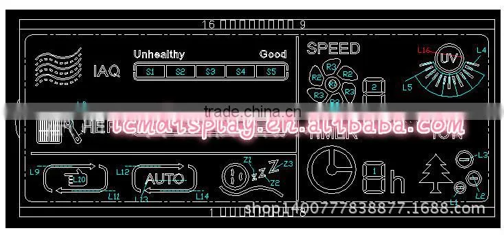 alibaba new 128*64 COG graphics LCM duang