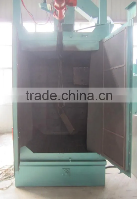 Bicycle frame hook type sand blasting machine/shot blast equipment for sale