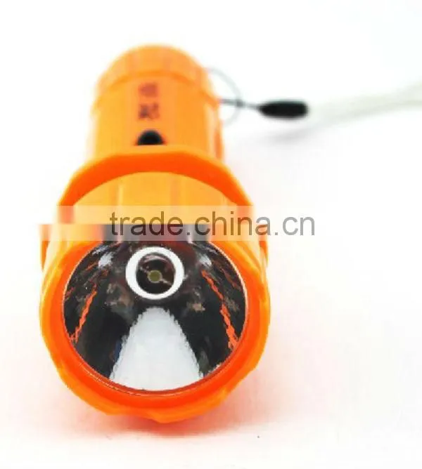 Cheap 1 led rechargeable led flashlight