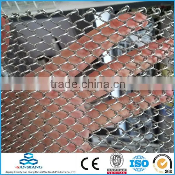 Anping Chain Link mesh Fence with galvanized and PVC coated
