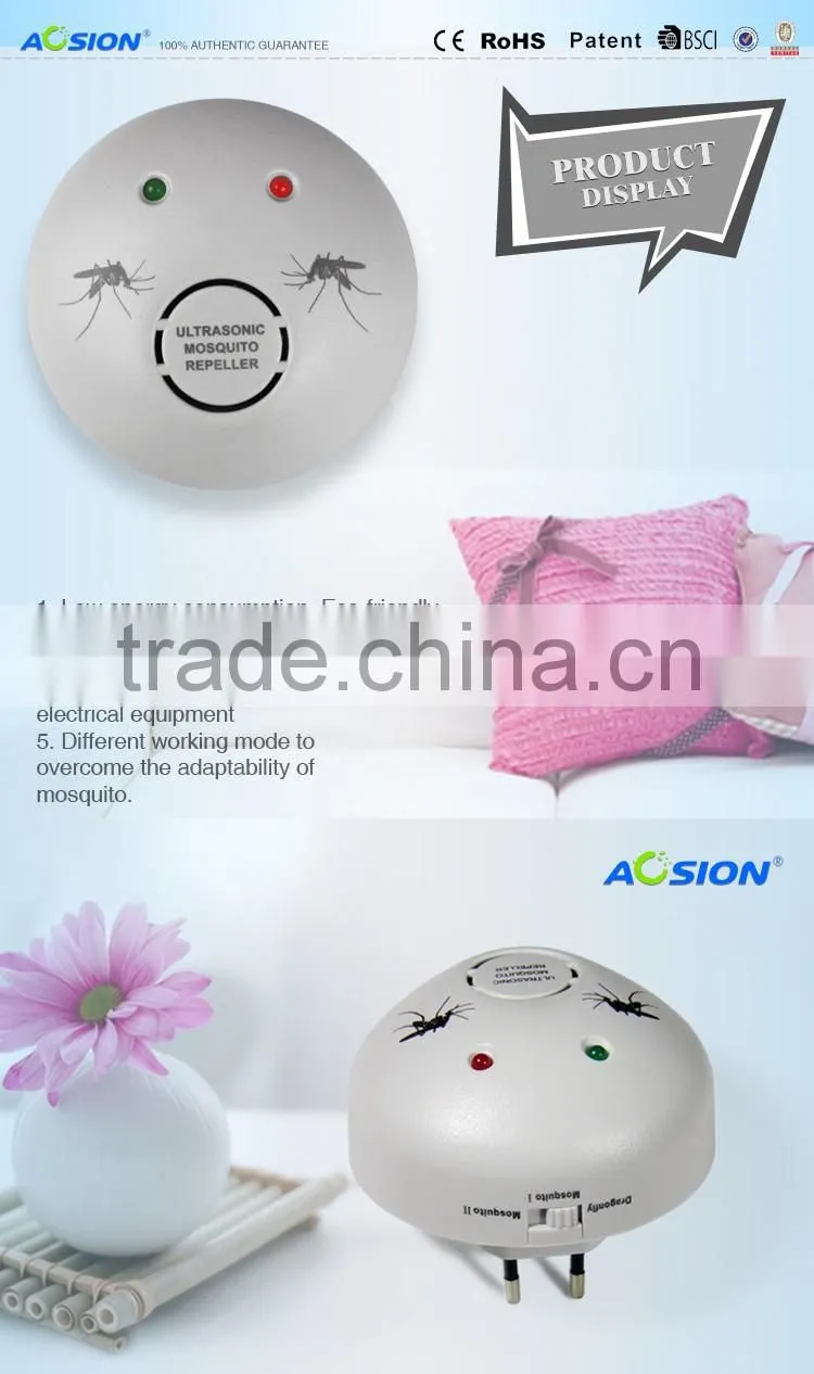 High-tece ultrasound plug-in electronic anti mosquito products factory