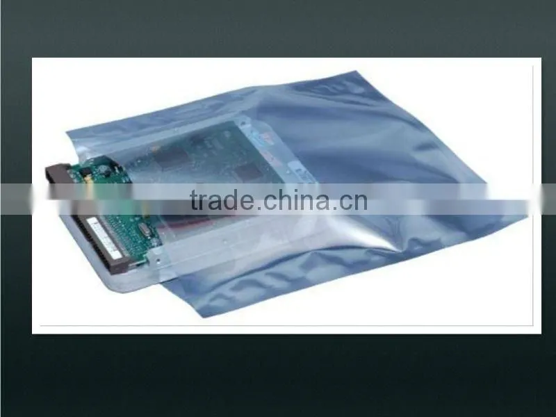 Antistatic effect packaging bags for electronic product